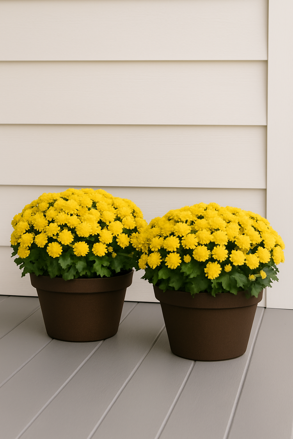 Qty. 1, Yellow 14” Mum
