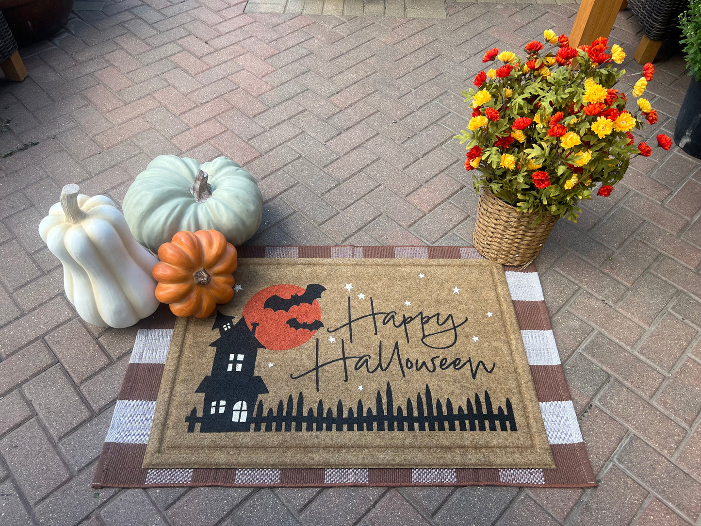 Mohawk Halloween Doormat 2’ x 3’ (Copy)